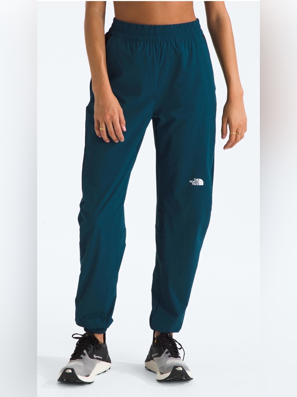 The North Face Kikash Jogger Women’s L Teal Blue DWR Stretch Hiking Pants